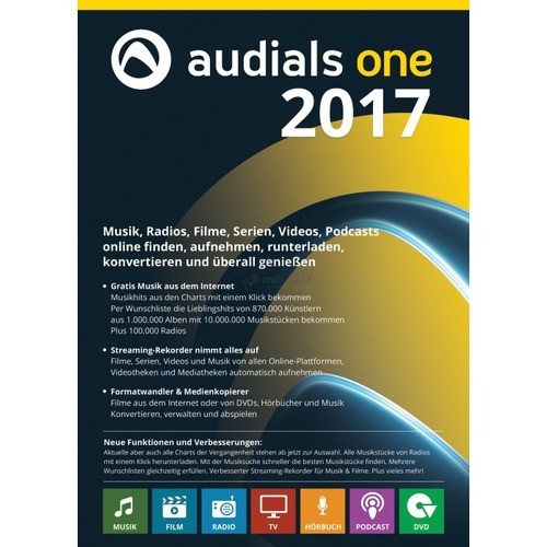 Vorschaubild von Audials One 2017 Vorschaubild von Audials One 2017