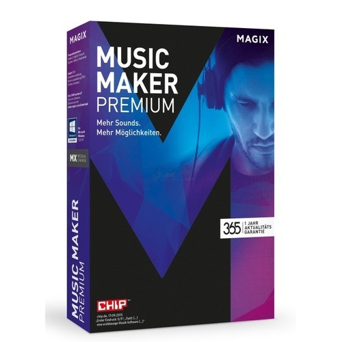 Vorschaubild von MAGIX Music Maker Premium 2017 Vollversion 1 Jahr Vorschaubild von MAGIX Music Maker Premium 2017 Vollversion 1 Jahr