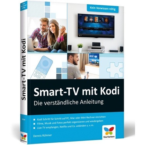 Vorschaubild von Vierfarben Verlag Smart-TV mit Kodi - Die verständliche Anleitung Vorschaubild von Vierfarben Verlag Smart-TV mit Kodi - Die verständliche Anleitung