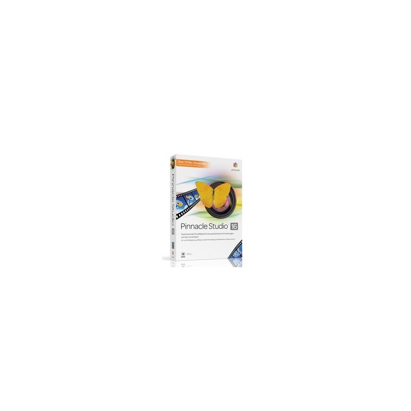 Corel Pinnacle Studio 16 Vollversion MiniBox Corel Pinnacle Studio 16 Vollversion MiniBox