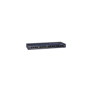 Netgear GS116 16-Port Gigabit Switch * 10/100/1000MBit