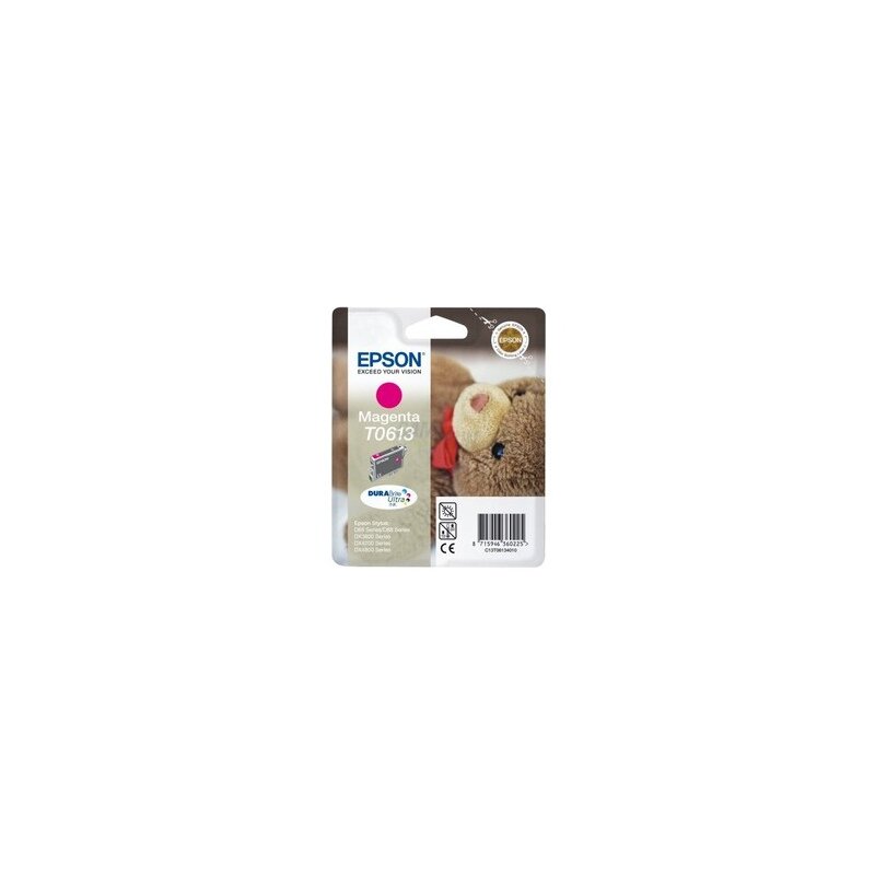 Epson T0613 Tintenpatrone rot DURABrite Ultra Ink Epson T0613 Tintenpatrone rot DURABrite Ultra Ink