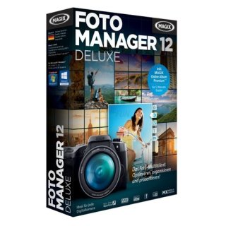 MAGIX Foto Manager 12 Deluxe Vollversion MiniBox