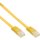 InLine® Patchkabel CAT6e U/UTP RJ45 0.5m gelb flach Retail