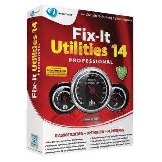 Avanquest Fix-It Utilities 14 Professional Vollversion MiniBox