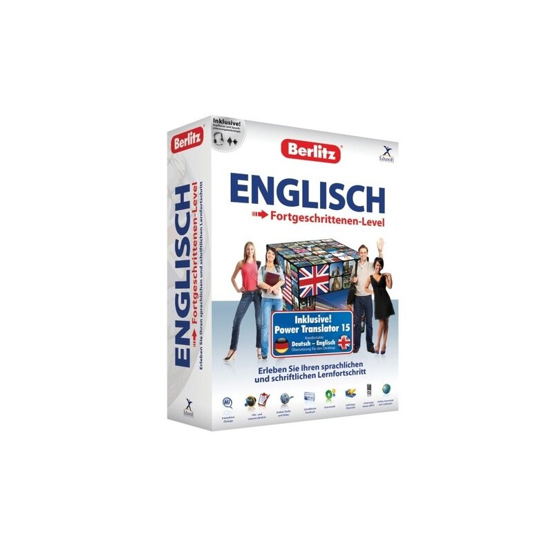 Berlitz Englisch - Fortgeschrittenen-Level inkl. Power Translator 15 Vollversion MiniBox Berlitz Englisch - Fortgeschrittenen-Level inkl. Power Translator 15 Vollversion MiniBox