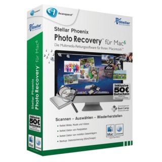 Stellar Photo Recovery 6 für Mac 1 Benutzer | 1 Mac Vollversion MiniBox