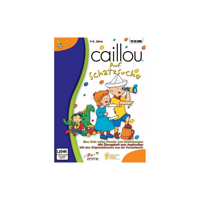 Avanquest Caillou - Auf Schatzsuche Avanquest Caillou - Auf Schatzsuche
