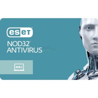 ESET NOD32 Antivirus 3 Computer Vollversion Lizenz 1 Jahr für Version 10 (2017)