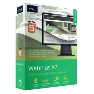 Serif WebPlus X7 Vollversion MiniBox