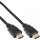 InLine® HDMI Kabel Stecker -> Stecker 10m High Speed schwarz Premium Retail