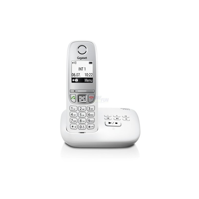 Gigaset A415A weiß DECT-Telefon mit Anrufbeantworter Gigaset A415A weiß DECT-Telefon mit Anrufbeantworter