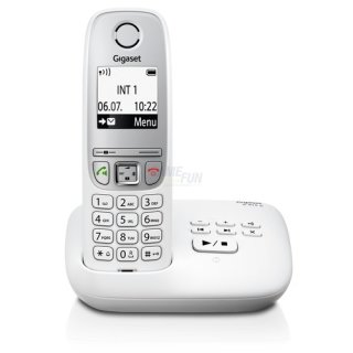 Gigaset A415A weiß DECT-Telefon mit Anrufbeantworter