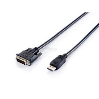 Equip DisplayPort auf DVI (24+1) Anschlusskabel 2m schwarz