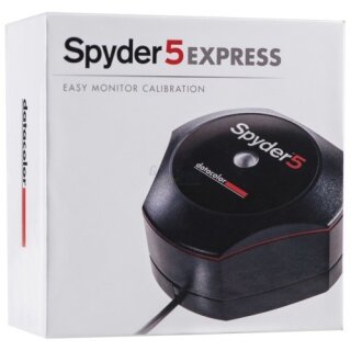 Datacolor Spyder5EXPRESS 1 Benutzer | 1 PC oder Mac Vollversion Retail