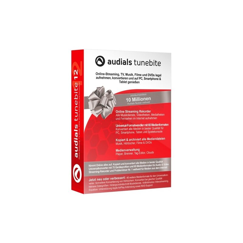Audials Tunebite 12 1 PC Vollversion MiniBox Audials Tunebite 12 1 PC Vollversion MiniBox