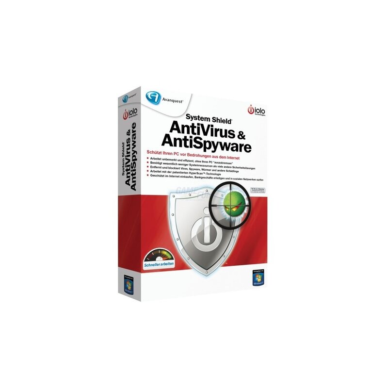 IOLO System Shield AntiVirus & AntiSpyware Vollversion DVD-Box IOLO System Shield AntiVirus & AntiSpyware Vollversion DVD-Box