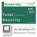 Kaspersky Total Internet Security for Windows 3 PCs...