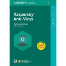 Kaspersky Anti-Virus 1 PC Vollversion GreenIT 1 Jahr...
