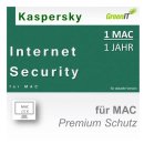 Kaspersky Internet Security for Mac 1 Benutzer | 1 Mac...