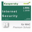 Kaspersky Internet Security for Mac 1 Benutzer | 1 Mac...