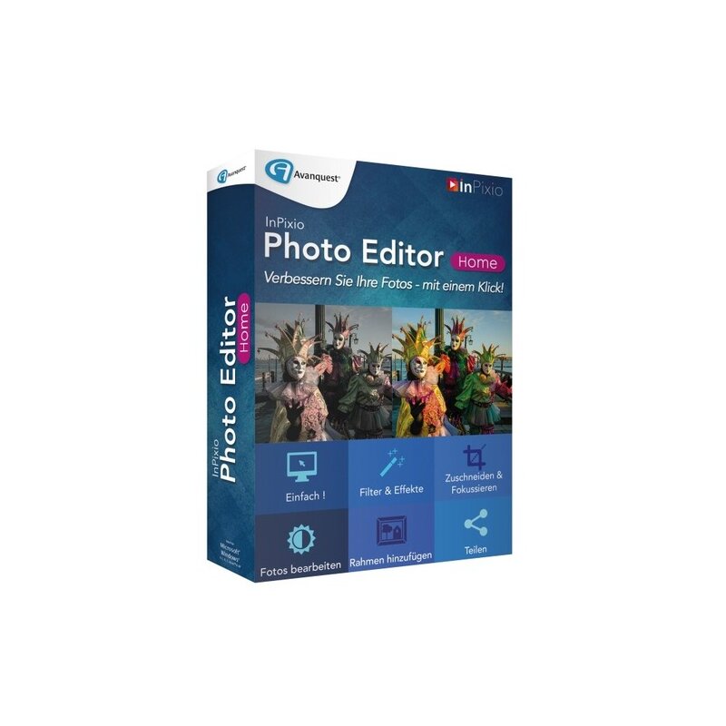 InPixio Photo Editor Home 1 PC Vollversion MiniBox InPixio Photo Editor Home 1 PC Vollversion MiniBox