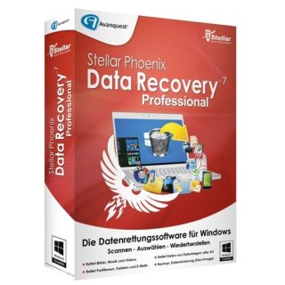 Stellar Phoenix Windows Data Recovery 7 Professional Vollversion MiniBox