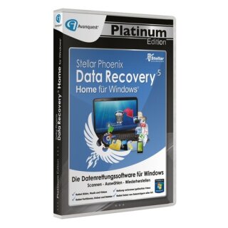 Stellar Phoenix Data Recovery 5 Win - Home Vollversion DVD-Box Platinum Edition