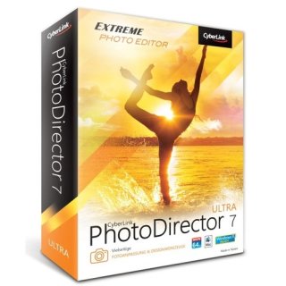 CyberLink PhotoDirector 7 Ultra 1 Benutzer | 1 PC oder Mac Vollversion MiniBox