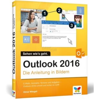Vierfarben Verlag Outlook 2016 Die Anleitung in Bildern
