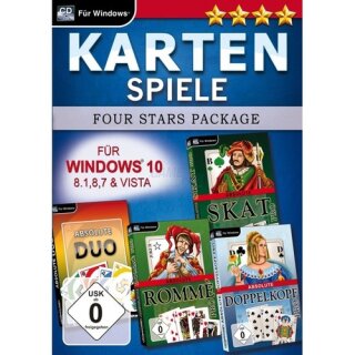 Magnussoft Kartenspiele Four Stars für Windows 10 (PC)