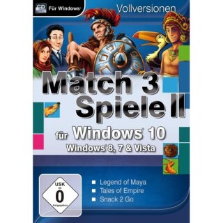Magnussoft Match 3 Spiele II für Windows 10 (PC)