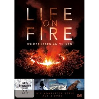 KochMedia Life on Fire - Wildes Leben am Vulkan (3 DVDs)