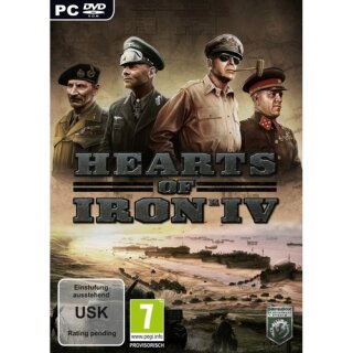 Paradox Interactive Hearts of Iron IV (PC) Englisch
