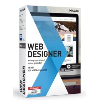 MAGIX Web Designer 12 Vollversion MiniBox