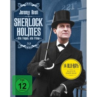 KochMedia Sherlock Holmes - Alle Folgen, alle Filme (14 Blu-rays)