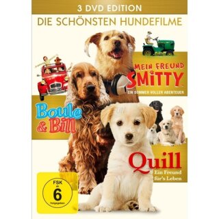 KochMedia Die schönsten Hundefilme (Quill, Smitty, Boule & Bill) (3 DV