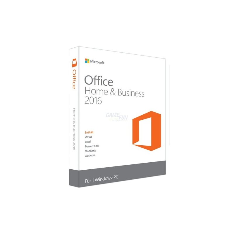 Microsoft Office Home and Business 2016 (altes Design) 1 PC Vollversion GreenIT Microsoft Office Home and Business 2016 (altes Design) 1 PC Vollversion GreenIT