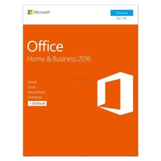 Microsoft Office Home and Business 2016 EuroZone 1 PC Vollversion ESD ( Download )
