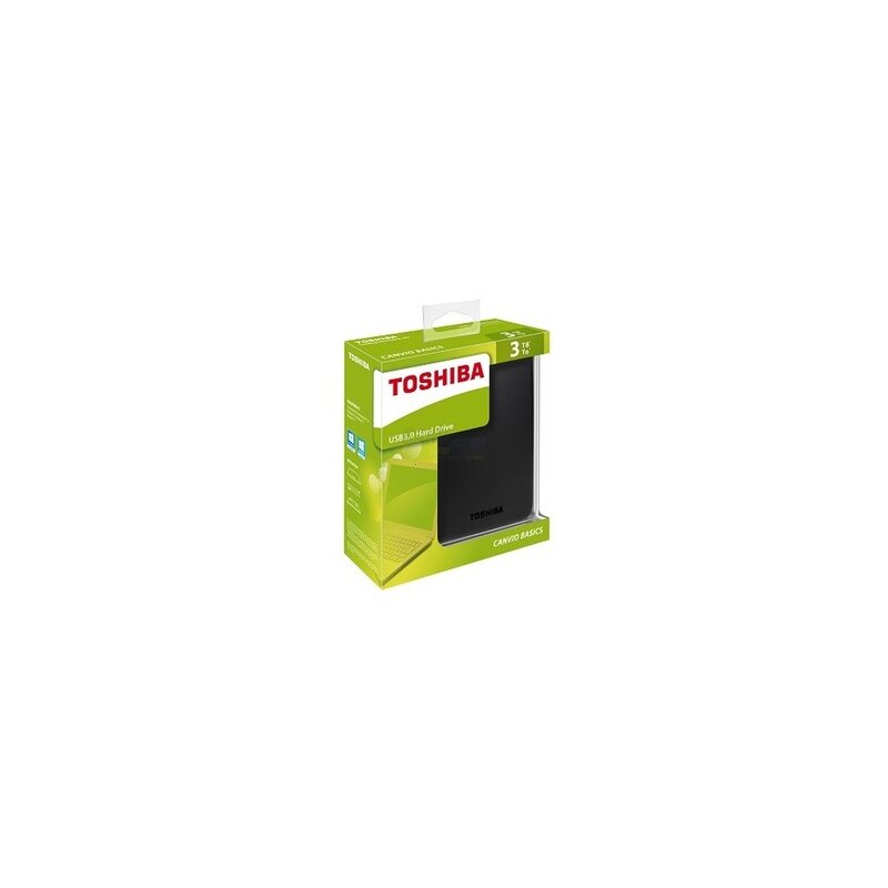 Toshiba Canvio Basics 3TB USB 3.0 Retail Toshiba Canvio Basics 3TB USB 3.0 Retail