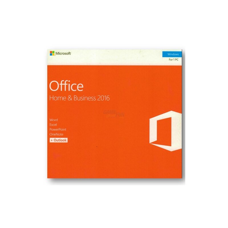 Microsoft Office Home and Business 2016 ML (neues Design) 1 PC Vollversion GreenIT Microsoft Office Home and Business 2016 ML (neues Design) 1 PC Vollversion GreenIT