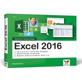 Vierfarben Verlag Excel 2016 Schritt für Schritt erklärt