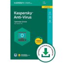 Kaspersky Anti-Virus 1 PC Update ESD 1 Jahr für...