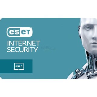 ESET Internet Security 1 Computer Vollversion Lizenz 1 Jahr für Version 11 (2018)