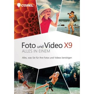 Corel Foto und Video X9 - Alles in einem Vollversion ESD ( Download )