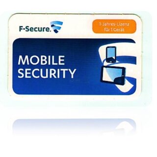 F-Secure Mobile Internet Security 1 Benutzer Vollversion EFS PKC 1 Jahr