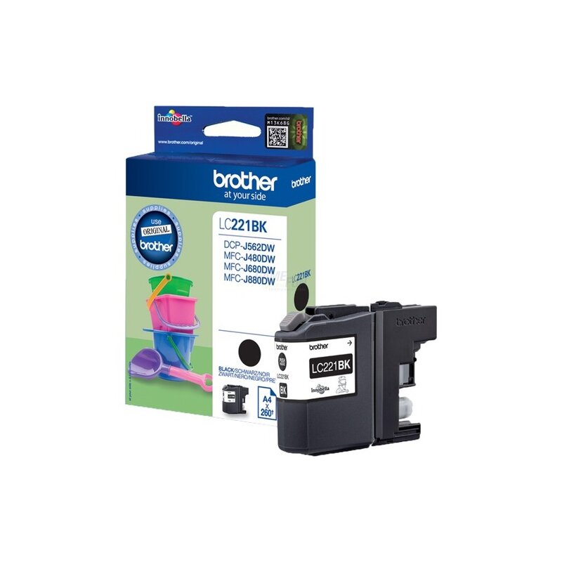 Brother LC-221BK Tintenpatrone black ( schwarz ) Brother LC-221BK Tintenpatrone black ( schwarz )