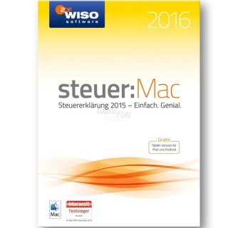 Buhl WISO Steuer MAC 2016 (für Steuerjahr 2015) 1 Benutzer Vollversion ESD