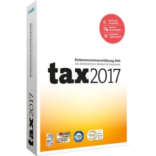 Buhl Tax 2017 (für Steuerjahr 2016) 1 PC Vollversion MiniBox