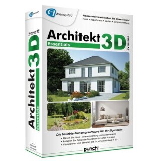 Punch! Software Architekt 3D X9 Essentials Vollversion MiniBox